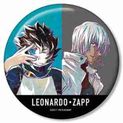 (s)TVアニメ『血界戦線 & BEYOND』 レオナルド/ザップ Ani-Art 第4弾 100mm缶バッジ 送料別880円