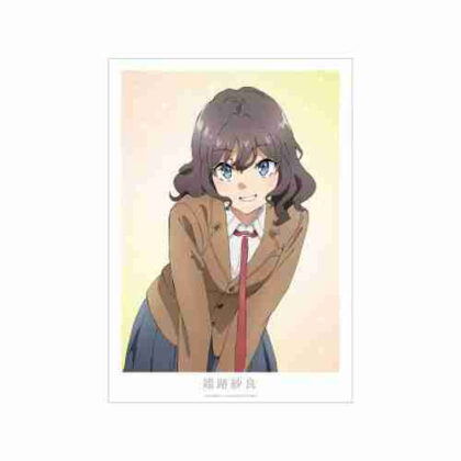 (s)青春ブタ野郎はサンタクロースの夢を見ない 姫路紗良 A3マット加工ポスター 送料別880円