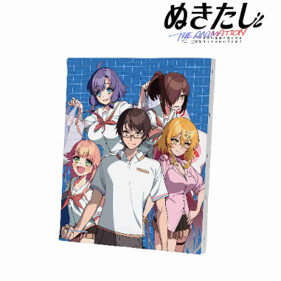 (s)ぬきたし THE ANIMATION ティザービジュアル F3号キャンバスボード 送料別880円