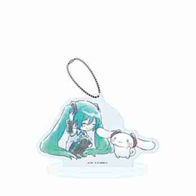 (s)アクリルスタンドキーホルダー｢初音ミク×シナモロール｣21/(グラフアートイラスト) 送料別880円