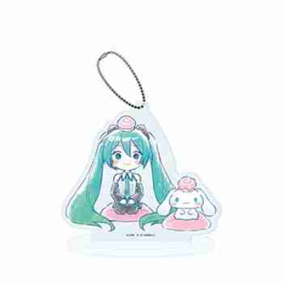 (s)アクリルスタンドキーホルダー｢初音ミク×シナモロール｣22/(グラフアートイラスト) 送料別880円