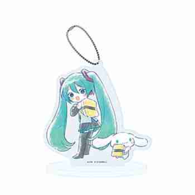 (s)アクリルスタンドキーホルダー｢初音ミク×シナモロール｣23/(グラフアートイラスト) 送料別880円