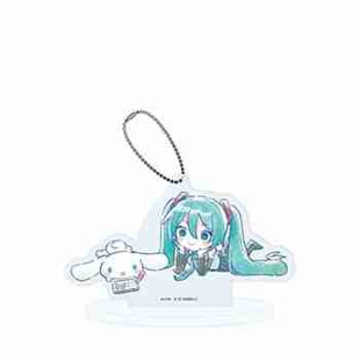 (s)アクリルスタンドキーホルダー｢初音ミク×シナモロール｣24/(グラフアートイラスト) 送料別880円