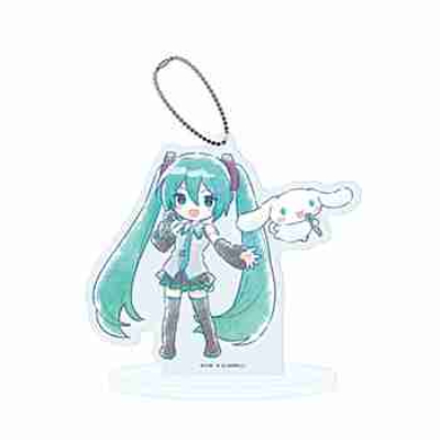 (s)アクリルスタンドキーホルダー｢初音ミク×シナモロール｣25/(グラフアートイラスト) 送料別880円