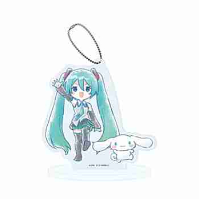 (s)アクリルスタンドキーホルダー｢初音ミク×シナモロール｣27/(グラフアートイラスト) 送料別880円