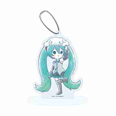 (s)アクリルスタンドキーホルダー｢初音ミク×シナモロール｣28/(グラフアートイラスト) 送料別880円
