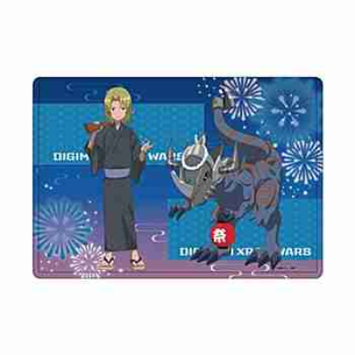 (s)キャラクリアケース｢デジモンクロスウォーズ｣05/蒼沼キリハ&グレイモン(描き下ろしイラスト) 送料別880円