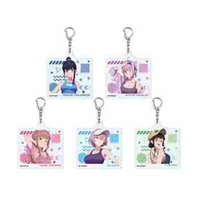 (s)アクリルキーホルダー｢グリッドマンユニバース｣16/スポーツウェアver. ブラインド(全5種)(描き下ろしイラスト) 送料別880円