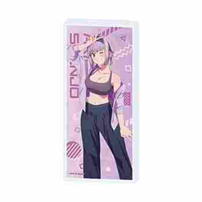 (s)ミニアクリルブロック｢グリッドマンユニバース｣02/新条アカネスポーツウェアver.(描き下ろしイラスト) 送料別880円