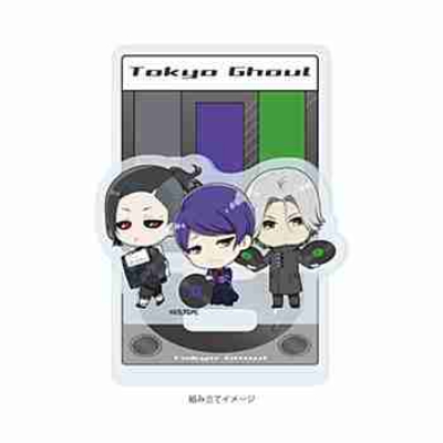 (s)アクリルスタンドプレート｢東京喰種｣06/月山&ウタ&四方(ミニキャライラスト) 送料別880円