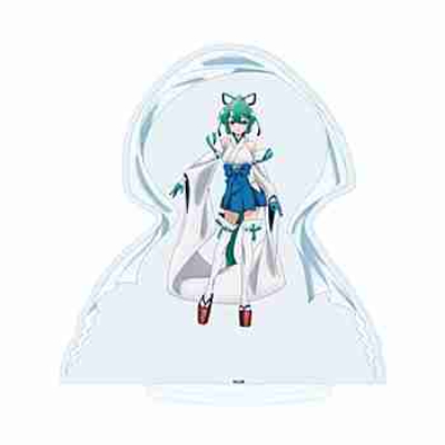 (s)アクリルスタンド｢魔法少女にあこがれて｣12/マジアアズール薄氷巫女(公式イラスト) 送料別880円