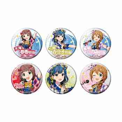(s)ホログラム缶バッジ(57mm)｢アイドルマスター ミリオンライブ!｣01/カラオケver. トレーディング(全6種)(描き下ろ 送料別880円