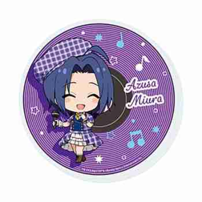 (s)アクリルコースター｢アイドルマスター ミリオンライブ!｣10/三浦あずさ カラオケver.(ミニキャライラスト) 送料別880円