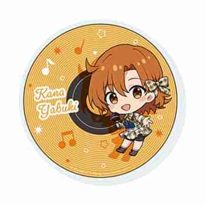 (s)アクリルコースター｢アイドルマスター ミリオンライブ!｣12/矢吹可奈 カラオケver.(ミニキャライラスト) 送料別880円