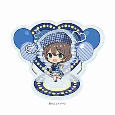 (s)アクリルスタンドプレート｢アイドルマスター ミリオンライブ!｣29/桜守 歌織 カラオケver.(ミニキャライラスト) 送料別880円