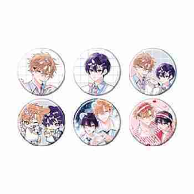 (s)缶バッジ｢ストロベリーキス・メルト｣01/ブラインド(全6種)(既存&描き下ろしイラスト) 送料別880円