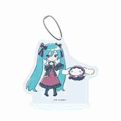 (s)アクリルスタンドキーホルダー｢初音ミク×シナモロール｣33/(グラフアートイラスト) 送料別880円