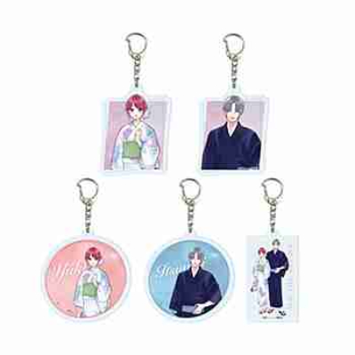 (s)アクリルキーホルダー｢ゆびさきと恋々｣03/ブラインド(全5種)(描き下ろしイラスト) 送料別880円