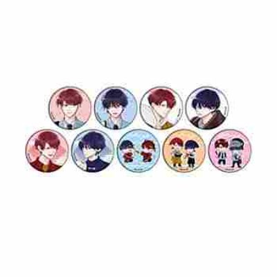 (s)缶バッジ｢あらしといぶき｣01/ブラインド(全9種)(描き下ろしイラスト) 送料別880円