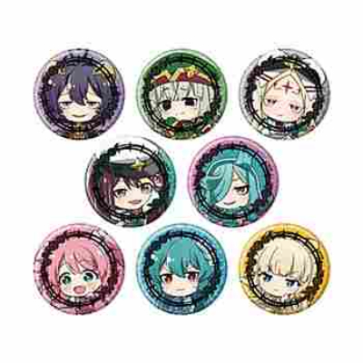 (s)缶バッジ｢魔法少女にあこがれて｣11/ブラインド(全8種)(ミニキャライラスト) 送料別880円