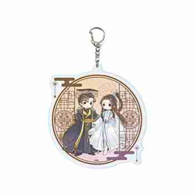 (s)デカアクリルキーホルダー｢二哈と彼の白猫師尊｣01/墨燃(前世)&楚晩寧(グラフアートイラスト) 送料別880円
