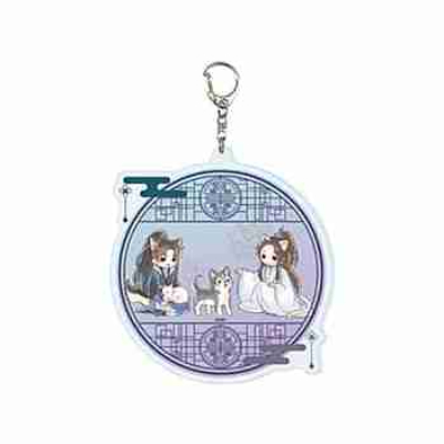 (s)デカアクリルキーホルダー｢二哈と彼の白猫師尊｣03/墨燃(現世)&楚晩寧(グラフアートイラスト) 送料別880円