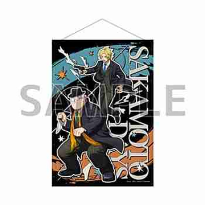 (s)B2縦タペストリー SAKAMOTO DAYS 05 坂本太郎&朝倉シン バトル×スーツVer.(描き下ろしイラスト) 送料別880円