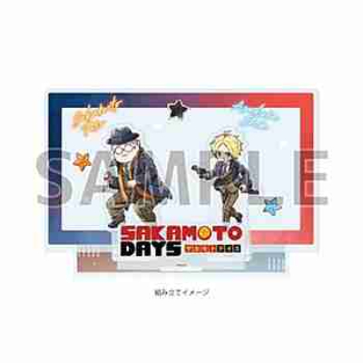 (s)プレミアムアクリルジオラマプレート SAKAMOTO DAYS 07坂本太郎&朝倉シン バトル×スーツVer.(グラフアートイラ 送料別880円