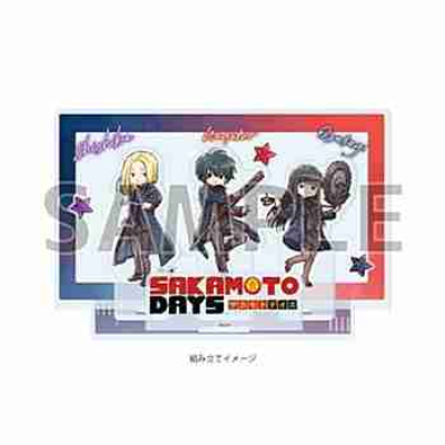 (s)プレミアムアクリルジオラマプレート SAKAMOTO DAYS 08南雲&神々廻&大佛 バトル×スーツVer.(グラフアートイ 送料別880円