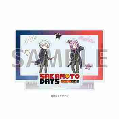 (s)プレミアムアクリルジオラマプレート SAKAMOTO DAYS 09X(スラー)&鹿島 バトル×スーツVer.(グラフアートイラスト) 送料別880円