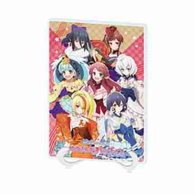 (s)アクリルアートボード A5サイズ 劇場版 ゾンビランドサガ ゆめぎんがパラダイス 01 集合デザイン 和風ト 送料別880円