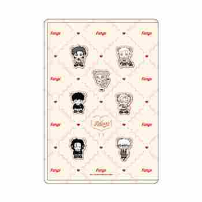 (s)キャラクリアケース｢FANGS｣03/集合デザイン(描き下ろしイラスト) 送料別880円