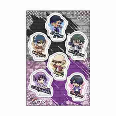 (s)PETANTシール 黒子のバスケ 30 桐皇学園&陽泉ヒップホップVer.(ミニキャライラスト) 送料別880円