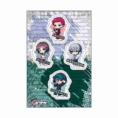 (s)PETANTシール 黒子のバスケ 31 洛山&霧崎第一ヒップホップVer.(ミニキャライラスト) 送料別880円