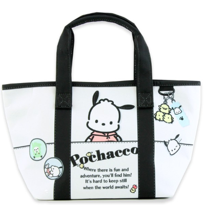 Pochacco optical illusion handbag Sanrio Characters - Pochacco optical illusion handbag (ポチャッコ だまし絵 手提げバッグ サンリオキャラクターズ - ポチャッコ だまし絵 手提げバッグ)