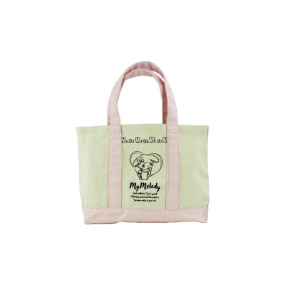 Drawing Art Canvas Tote Bag My Melody Sanrio Characters - Canvas Tote Bag My Melody (ドローイングアート 帆布トートバッグ マイメロディ サンリオキャラクターズ - 帆布トートバッグ マイメロディ)