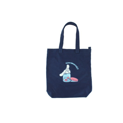 Hide-and-Seek Art Canvas Tote Bag Cinnamoroll Sanrio Characters - Canvas Tote Bag Cinnamoroll (かくれんぼアート 帆布トートバッグ シナモロール サンリオキャラクターズ - 帆布トートバッグ シナモロール)