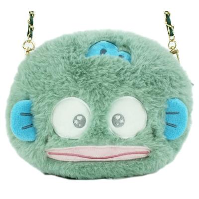 Fur Chain Shoulder Bag Hangyodon Sanrio Characters - Fur Chain Shoulder Bag Hangyodon (ファーチェーンショルダー ハンギョドン サンリオキャラクターズ - ファーチェーンショルダー ハンギョドン)
