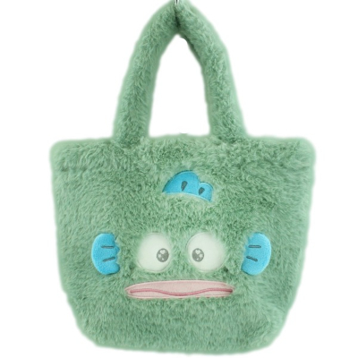 Hangyodon Fur Tote Bag Sanrio Characters - Hangyodon Fur Tote Bag (ファー手提げバッグ ハンギョドン サンリオキャラクターズ - ファー手提げバッグ ハンギョドン)