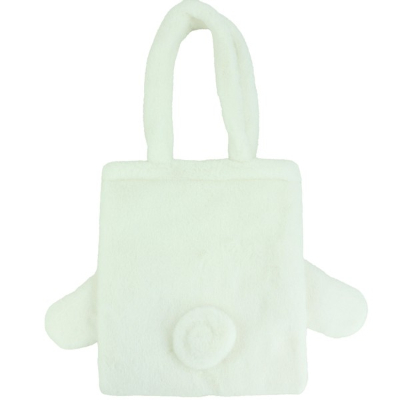 Cinnamoroll Fur Tote Bag Sanrio Characters - Cinnamoroll Fur Tote Bag (ファートートバッグ シナモロール サンリオキャラクターズ - ファートートバッグ シナモロール) - Image 2