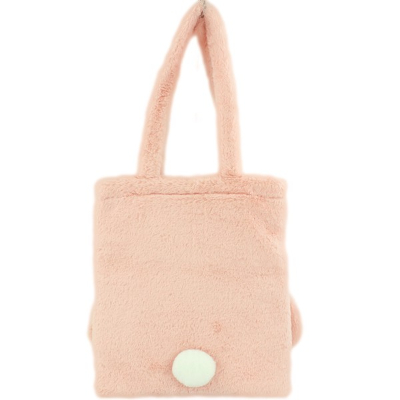 Sanrio Characters My Melody Fur Tote Bag - My Melody Fur Tote Bag (ファートートバッグ マイメロディ サンリオキャラクターズ - ファートートバッグ マイメロディ) - Image 2