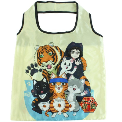 Eco Bag Ramen Red Cat - Eco Bag 01 (エコバッグ ラーメン赤猫 - エコバッグ 01)