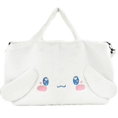 Die-cut Fur Series Boston Bag Type Cinnamoroll Sanrio Characters - Die-cut Fur Series Boston Bag Type Cinnamoroll (ダイカットファーシリーズ ボストンバッグタイプ シナモロール サンリオキャラクターズ - ダイカットファーシリーズ ボストンバッグタイプ シナモロール)
