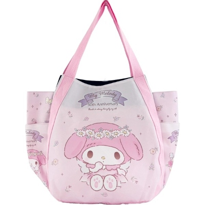 Print Balloon Bag 50th Anniversary My Melody Sanrio Characters - Print Balloon Bag 50th Anniversary My Melody (プリントバルーンバッグ 50thマイメロディ サンリオキャラクターズ - プリントバルーンバッグ 50thマイメロディ)
