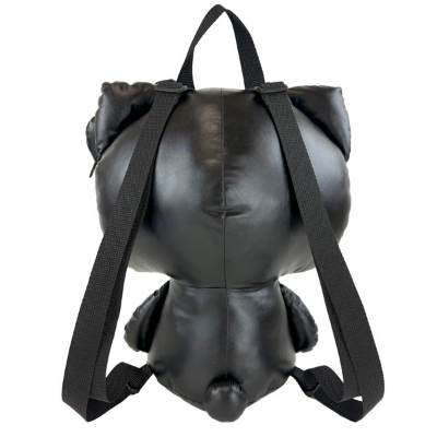 Metallic Body Backpack Hello Kitty Sanrio Characters - Metallic Body Backpack Hello Kitty Black (メタリックボディリュック ハローキティ サンリオキャラクターズ - メタリックボディリュック ハローキティ BK) - Image 2