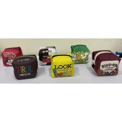 Cube Lovely Pouch Sweets Series - Tirol Chocolate Milk (キューブラブリーポーチ お菓子シリーズ - チロルチョコ ミルク) - Image 2