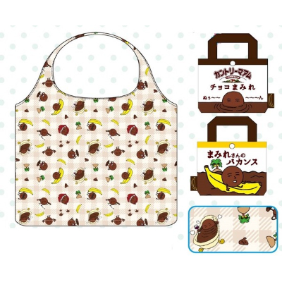 Sweets Package Series Eco Bag Country Ma'am Chocolate Covered - Eco Bag Country Ma'am Chocolate Covered (お菓子パッケージシリーズ エコバッグ カントリーマアム チョコまみれ - エコバッグ カントリーマアム チョコまみれ)