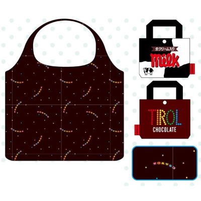 Sweets Package Series Eco Bag Tirol Chocolate - Eco Bag Tirol Chocolate (お菓子パッケージシリーズ エコバッグ チロルチョコ - エコバッグ チロルチョコ)