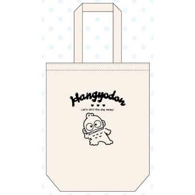 Canvas Tote Bag Sanrio Characters - Hangyodon (帆布トートバッグ サンリオキャラクターズ - ハンギョドン)