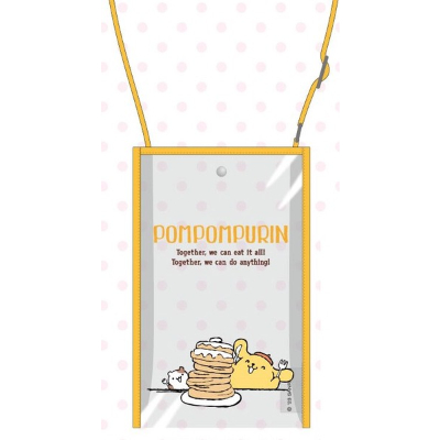 PVC Shoulder Pouch Sanrio Characters - Pompompurin (PVCショルダーポーチ サンリオキャラクターズ - ポムポムプリン)